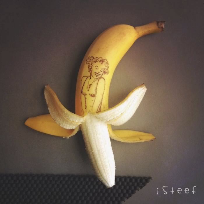 bananas convertidas en obras de arte - 03